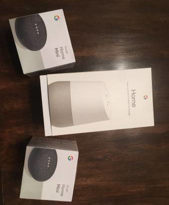 Google Home and Google Mini’s